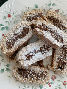 These Healthy Fig Cookies are full of flavor and nourishing ingredients. They can be made for Christmas to add to your cookie tray or any day of the year as a healthy breakfast or dessert!