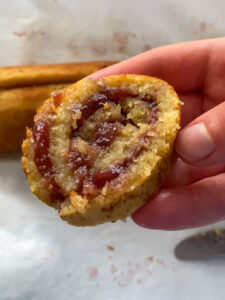 These Almond Swirl Cookies are similar to Italian try-color cookies, but swirled and made without any artificial colors. They are full of flavor, use some healthier ingredients, and taste delicious! 