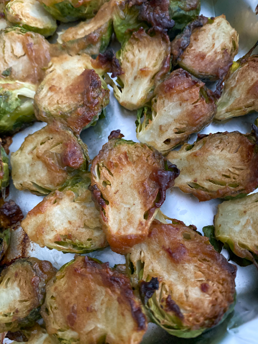 Crispy Sweet Dijon Brussel Sprouts – Family Meal Friday